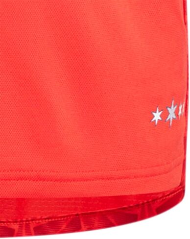 كرة قدم كاجوال للرجال من adidas Chicago Fire برقبة دائرية وأكمام قصيرة - أحمر in Saudi Arabia