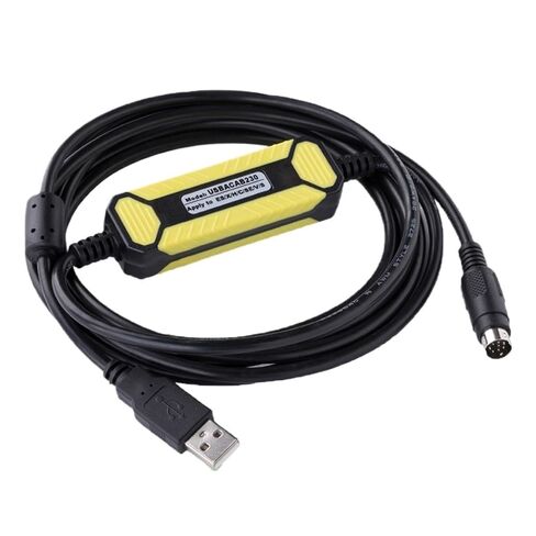 USBACAB230 Adapter for ES EX EC SE SV SS Programming Cable XC/XD/XE USB-DVP Download Line USB to RS232(Updated Version) in Saudi Arabia