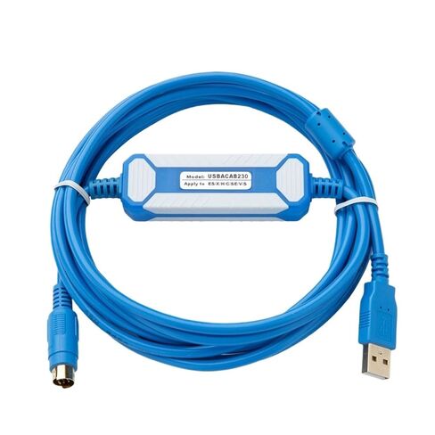USBACAB230 Adapter for ES EX EC SE SV SS Programming Cable XC/XD/XE USB-DVP Download Line USB to RS232(Updated Version) in Saudi Arabia