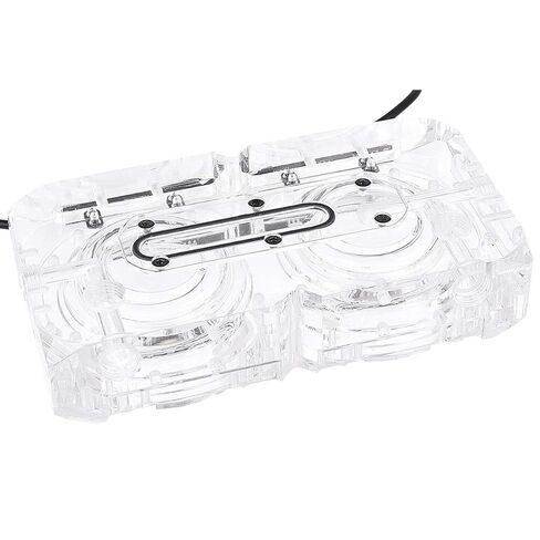 Alphacool Eisdecke D5 Dual Plexi Top (13312) in Saudi Arabia