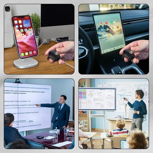 Wireless Trackball Mouse,2.4G+BLT Finger Ring Mouse for Conference Presentation,Control Mobile Applications,in-car Information System, Multimedia Classroom,Remote Mice for PC/Android/MAC in Saudi Arabia
