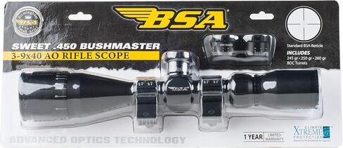 BSA OpticsBSA, Sweet .22 AO Riflescope, 2-7x32mm, 1" Main Tube, Standard BSA Reticle in Saudi Arabia
