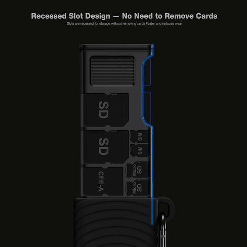 محول قارئ بطاقات SD 2 في 1 عالي السرعة من LEOFOTO متوافق مع USB 3.2 CFexpress Type A/CFexpress Type B/SD حامل حقيبة تخزين بطاقة SD للكاميرات والهواتف الذكية والطائرات بدون طيار وكاميرات الحركة (أخضر) in Saudi Arabia