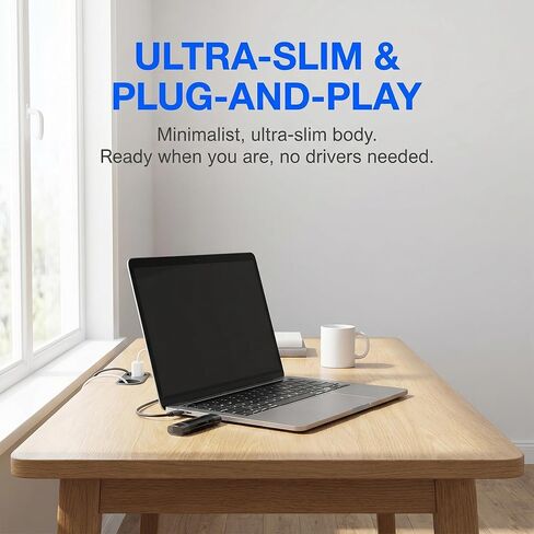 USB C SD Card Reader 2 in 1, Micro SD Card Reader Adapter USB 3.0, Dual Slot Memory Card Reader, Camera Transfer and Data Storage in Saudi Arabia