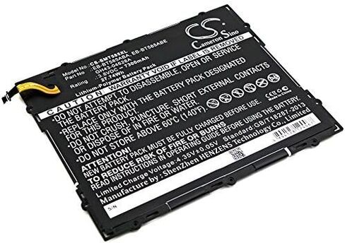 EB-BT585ABE 7300mAh 3.8V Li-Polymer High-Capacity Replacement Battery for Samsung Galaxy Tab A 10.1 2016 ,SM-T580 ,SM-P580 in Saudi Arabia
