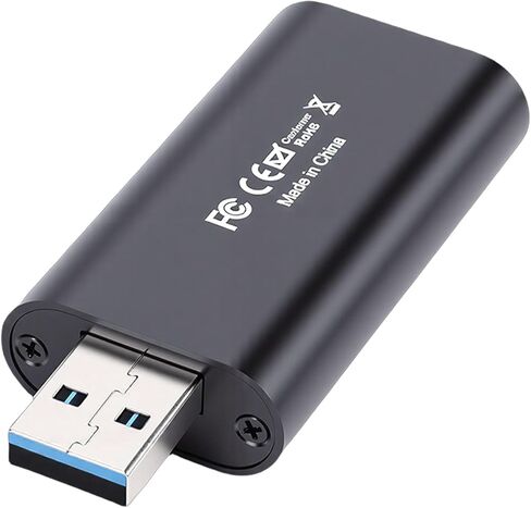 EBTOOLS Video Capture Card, 4K 30hz HDMI to USB 3.0 Capture Card, Audio and Video, Low Latency, Plug and Play, for Streaming, Gaming, Online Meeting in Saudi Arabia