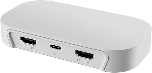 بطاقة التقاط 4K60HDR HD 2.0 جهاز التقاط الألعاب USB 3.2 Gen1 Type - C، HDR10 & VRR دعم المرور - زمن استجابة منخفض 50 مللي ثانية، التوصيل والتشغيل للبث والتسجيل على الكمبيوتر الشخصي وC in Kuwait