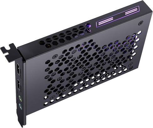 4K HD Video Card with Low Latency, PCIe Gen3 for Gaming Streaming Recording, OBS Compatible, for Pro Content Creators in Saudi Arabia