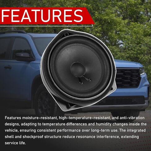 مجموعة سماعات الباب الأمامي متوافقة مع 2008-2025 Honda Civic Accord CRV Odyssey Pilot تحل محل 39120-TA0-A01 39120-SNA-A01 39120TA0A01 39120SNAA01 in Kuwait