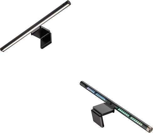 شريط إضاءة شاشة الكمبيوتر LYMAX M2 & RGB، مصباح كمبيوتر USB شريط إضاءة شاشة خافت للضوء، سطوع قابل للتعديل/درجة حرارة اللون مع جهاز تحكم باللمس in Kuwait