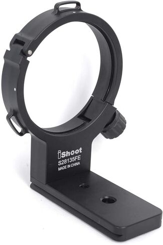 حلقة تثبيت حامل ثلاثي الأرجل، حامل دعم طوق العدسات بآلة CNC لعدسة Sony FE PZ 28-135 مم f/4 G OSS، لوحة إطلاق سريعة مدمجة من نوع ARCA متوافقة مع رأس كرة ثلاثي القوائم من Arca-Swiss PMG MARSACE Fit in Saudi Arabia