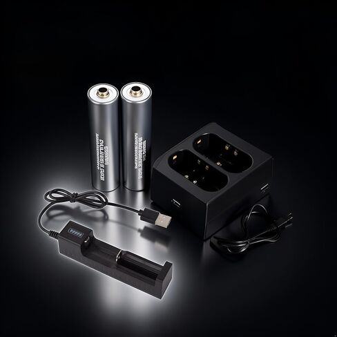USB Battery Charger for 4.2V 18650 18490 Li-ion Batteries Universal Lithium Batteries for Smart Charging Adapter 1 Slot Battery Charger for Rechargeable with Light Household 1 Piece in Saudi Arabia