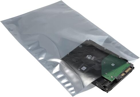 Generic Antistatic Shield Shielding Bag, Flat Open Top Anti Static Bag for Electronic Devices, 8x13 inch(200x330mm), 10 PCS in Saudi Arabia