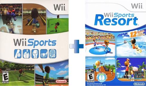Wii Sports Game + Wii Sports Resort Game [Wii] (Renewed) in Saudi Arabia