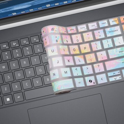 Keyboard Cover for 2026 2025 Dell 16 Laptop DC16250 DC16251 16 inch Laptop Keyboard Skin Protector (NOT FIT Dell Dell 16 Premium DA16250, Dell Pro 16/Pro 16 Plus/Pro Max 16)-Dazzle in Saudi Arabia