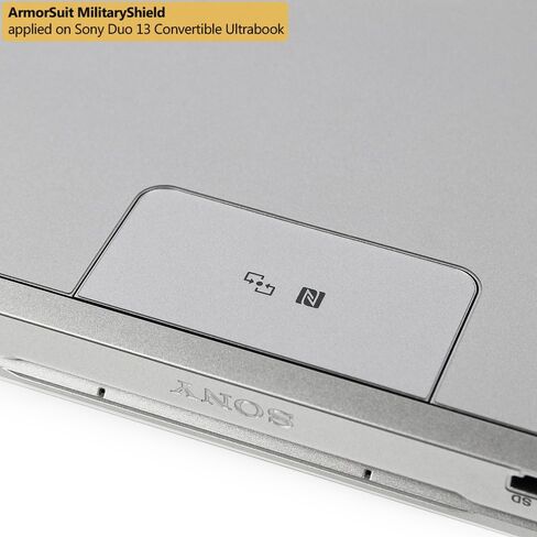 ArmorSuit MilitaryShield Full Body Skin Film + Screen Protector for Sony VAIO Duo 13 Convertible Ultrabook - Anti-Bubble HD Clear Film in Saudi Arabia