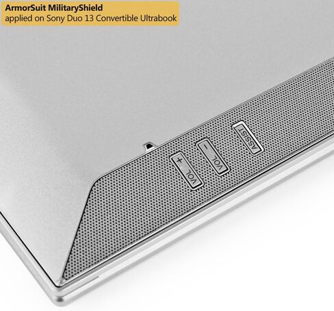 ArmorSuit MilitaryShield Full Body Skin Film + Screen Protector for Sony VAIO Duo 13 Convertible Ultrabook - Anti-Bubble HD Clear Film in Saudi Arabia