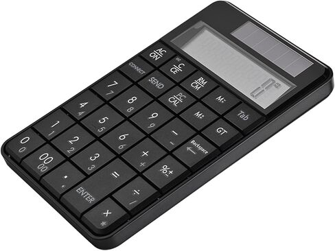 Dan&Dre لوحة مفاتيح حاسبة USB كمبيوتر محمول رقمي 18X11X3 Mini 2.4G USB لاسلكي 2 في 29 مفتاح لوحة مفاتيح رقمية مع شاشة LCD in Kuwait