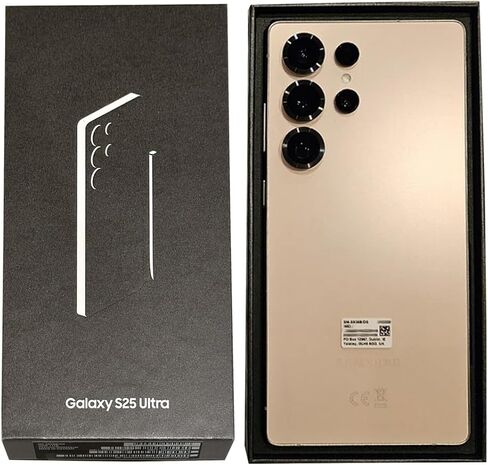 Samsung Galaxy S25 Ultra 5G، 512 جيجابايت + 12 جيجابايت رام، تيتانيوم وردي ذهبي - مفتوح (متجدد) in Saudi Arabia