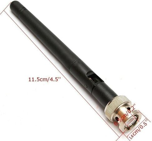 10 Pcs UHF Antenna BNC for Sennheiser EW100 G3 EW300 G3 EW500 G3 Receiver, 780-830MHz Replacement Wireless Mic Antenna in Saudi Arabia