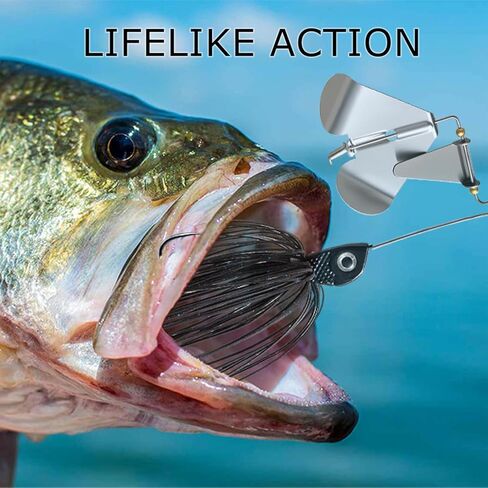 طُعم صيد السمك Buzzbait Spinnerbait Jigs إغراء لباس بايك لصيد الأسماك في المياه العذبة 5/8oz طُعم صيد السمك in Kuwait