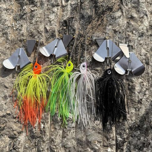 طُعم صيد السمك Buzzbait Spinnerbait Jigs إغراء لباس بايك لصيد الأسماك في المياه العذبة 5/8oz طُعم صيد السمك in Kuwait