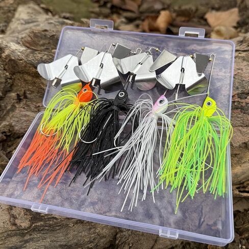 طُعم صيد السمك Buzzbait Spinnerbait Jigs إغراء لباس بايك لصيد الأسماك في المياه العذبة 5/8oz طُعم صيد السمك in Kuwait