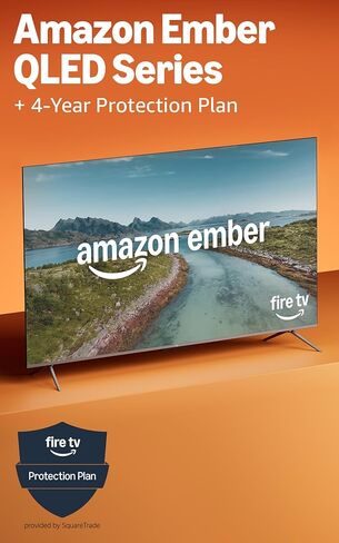 Amazon Ember 65" QLED Series with Fire TV (newest model) with 4-Year Protection Plan in Saudi Arabia