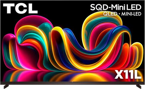 تي سي ال 85 بوصة كلاس X11L | SQD-ميني LED | 85X11L موديل 2026 | 144 هرتز السطوع النهائي والتباين دولبي فيجن | تعتيم دقيق يصل إلى LD20K | تلفزيون جوجل الذكي الجوزاء AI | دولبي أتموس بانج آند أولفسن in Kuwait