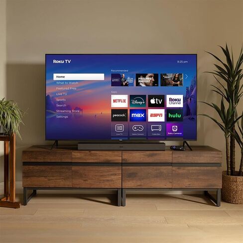 Roku Smart TV 43-Inch Select Series, 4K HDR TV – Roku TV with Roku Remote – Flat Screen LED Television with Wi-Fi for Streaming 43R4C4-2024 Model (Renewed) in Saudi Arabia
