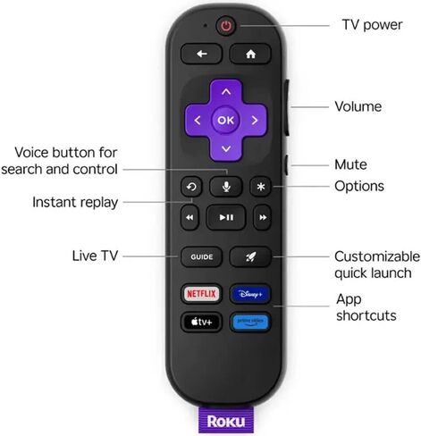 Roku Smart TV 43-Inch Select Series, 4K HDR TV – Roku TV with Roku Remote – Flat Screen LED Television with Wi-Fi for Streaming 43R4C4-2024 Model (Renewed) in Saudi Arabia