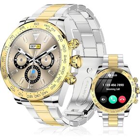 J-CD Smart Watch for Women, 1.85 inch Large Screen, Support Make Voice/Bluetooth/Sports Mode, Fitness Trackers/Heart Rate/Calories/Sleep Monitor, Compatible with Android/iOS, IP68 Waterproof in Saudi Arabia