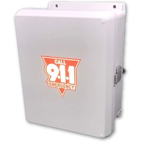 Emergency 911 Only Cellphone with Weatherproof Outdoor Enclosure Phone Box Cabinet in Saudi Arabia