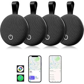 Air Tracker Smart Tags iOS & Android-4 Packs, Bluetooth Key Finder Locator with Sound, IP65 Waterproof Tracking Device, Replaceable Battery Item Finder for Luggage, Keys, Wallets, Backpack in Saudi Arabia