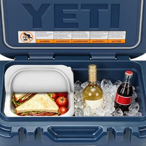 Silicone Cooler Basket for YETI Roadie 15，Dry Goods Trays - Divider and Organizer Accessories for Camping, Tailgating and Storage in Saudi Arabia