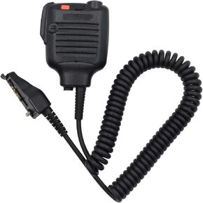 ميكروفون مكبر صوت KMC-25 لأجهزة كينوود اللاسلكية NX200 NX300 NX330 NX410 NX5200 NX5300 TK2180 TK3180 TK5210G TK5310 TK3140 TK3185 TK385 KMC25 راديو كتف ميكروفون in Kuwait