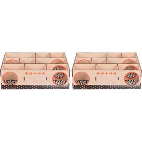 Hamster Hideout Exploring Toys Hamster Wooden Maze Tunnel Toy, Small Pet Animals Activity Gerbil Labyrinth Dwarf Hamster Play Toys Maze Tunnel Mice Wooden Funny Toy Wood Maze Hamster Toys in Kuwait