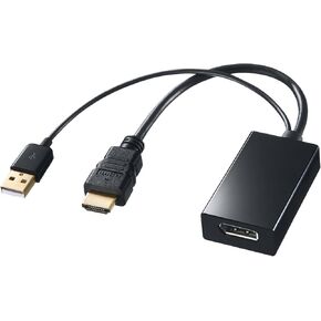تقوم شركة Sanwa بتزويد محول AD-DPFHD01 HDMI إلى DisplayPort in Kuwait