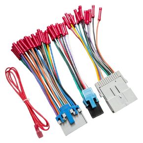 Radio Wiring Harness for Buick 2004-2009 Chevy 2000-2012 GMC 2002-2012, 24Pin Car Stereo Harness Adapter with Male Female Plug Install Kit for Lacrosse Colorado Canyon Silverado Sierra in Saudi Arabia