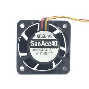 109P0424G302 3-Wire DC24V 0.19A 4.56W 40x40x28mm مروحة تبريد in Kuwait