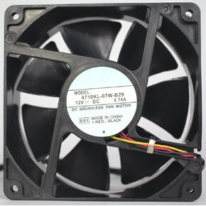 4710KL-07W-B29 3-Wire DC48V 0.09A 4.32W 120x120x25mm مروحة تبريد in Kuwait