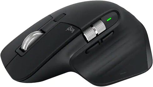 Logitech MX Master 3S -Bluetooth Edition - Performance Wireless Mouse with Ultra-Fast Scrolling, Ergo, 8K DPI, Track on Glass, Quiet Clicks, Windows, Linux, Chrome, Black (Renewed) (Renewed) in Saudi Arabia