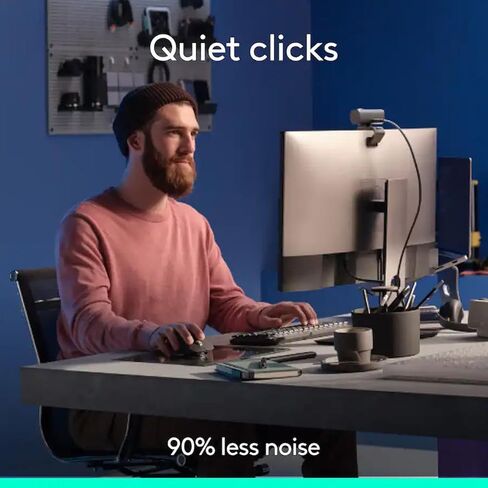 Logitech MX Master 3S -Bluetooth Edition - Performance Wireless Mouse with Ultra-Fast Scrolling, Ergo, 8K DPI, Track on Glass, Quiet Clicks, Windows, Linux, Chrome, Black (Renewed) (Renewed) in Saudi Arabia