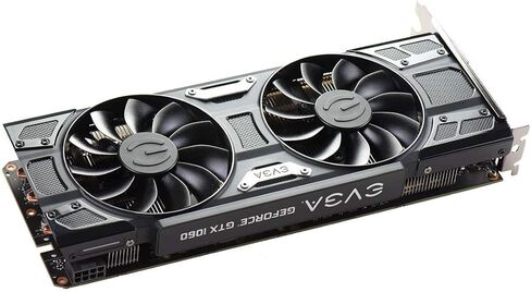 EVGA GeForce GTX 1060 6GB GAMING ACX 3.0، 6GB GDDR5، LED، DX12 OSD دعم (PXOC) بطاقة رسومات 06G-P4-6262-KR (متجددة) in Saudi Arabia