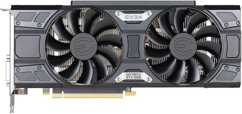 EVGA GeForce GTX 1060 6GB GAMING ACX 3.0، 6GB GDDR5، LED، DX12 OSD دعم (PXOC) بطاقة رسومات 06G-P4-6262-KR (متجددة) in Saudi Arabia