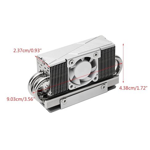 إبقاء التبريد Hr-10 2280 مروحة غرفة التبريد سترة 4x5mm Aghp أنابيب الحرارة 4pin Pwm مروحة التبريد 4 أنابيب الحرارة النحاسية Ssd برودة محرك برودة in Kuwait