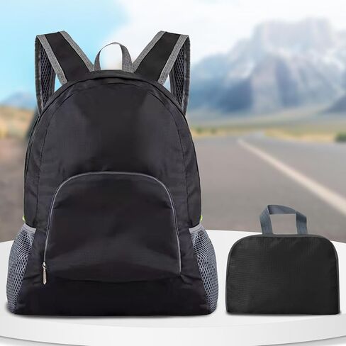 Lightweight Packable Backpack Travel Hiking Daypack Foldable Backpack for Men Women Water Resistant Compact Folding Daypack(Pink) in Saudi Arabia