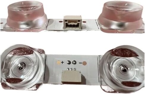 شريط LED مناسب لـ TCL 43F8F 43S433 43S431 43S433 43S434 43S435 43S425 43S425LAAA 43S425LABA 43S425LBAA 43S425LDAA 43S425VDBA (1 قطعة لتلفزيون واحد) in Kuwait