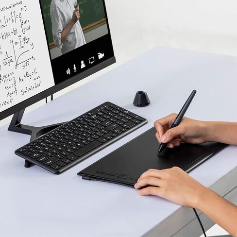 HUION Inspiroy H610X Drawing Tablet 10x6.25 Inch and PW100 Battery-Free Stylus in Saudi Arabia