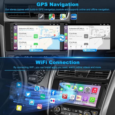 8Core Car Radio GPS Stereo for Nissan Altima 2013 2014 2015 2016 2017 2018 with Wireless CarPlay and Android Auto, 9'' Android 13 Touch Screen Radio Replacement,4G Ram 64G ROM, Reverse Camera in Saudi Arabia